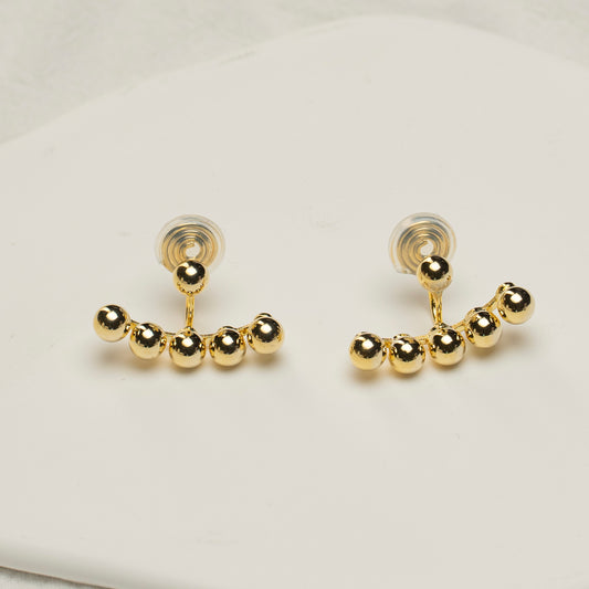 Golden Bead Clip-On